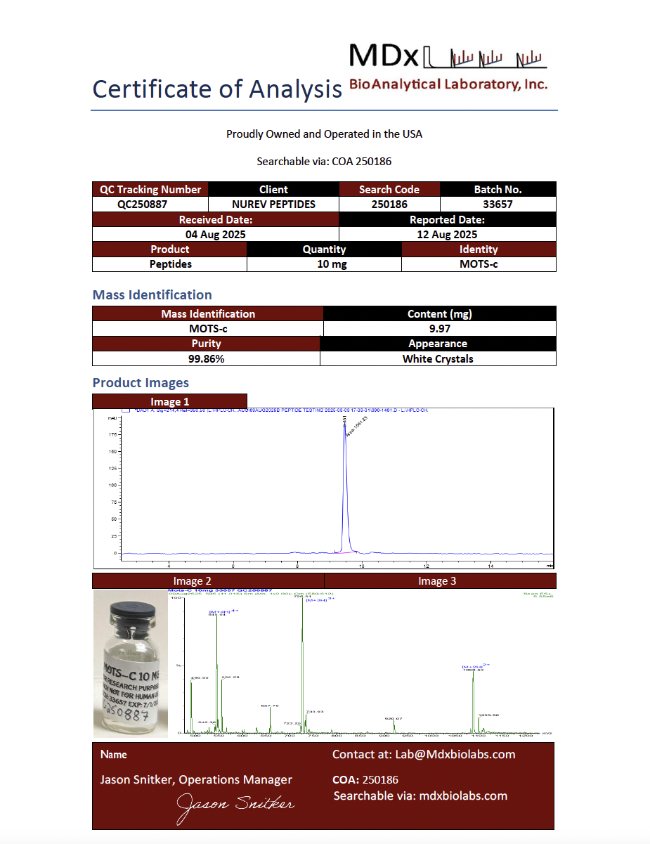 MOTS-C 10mg - Image 2