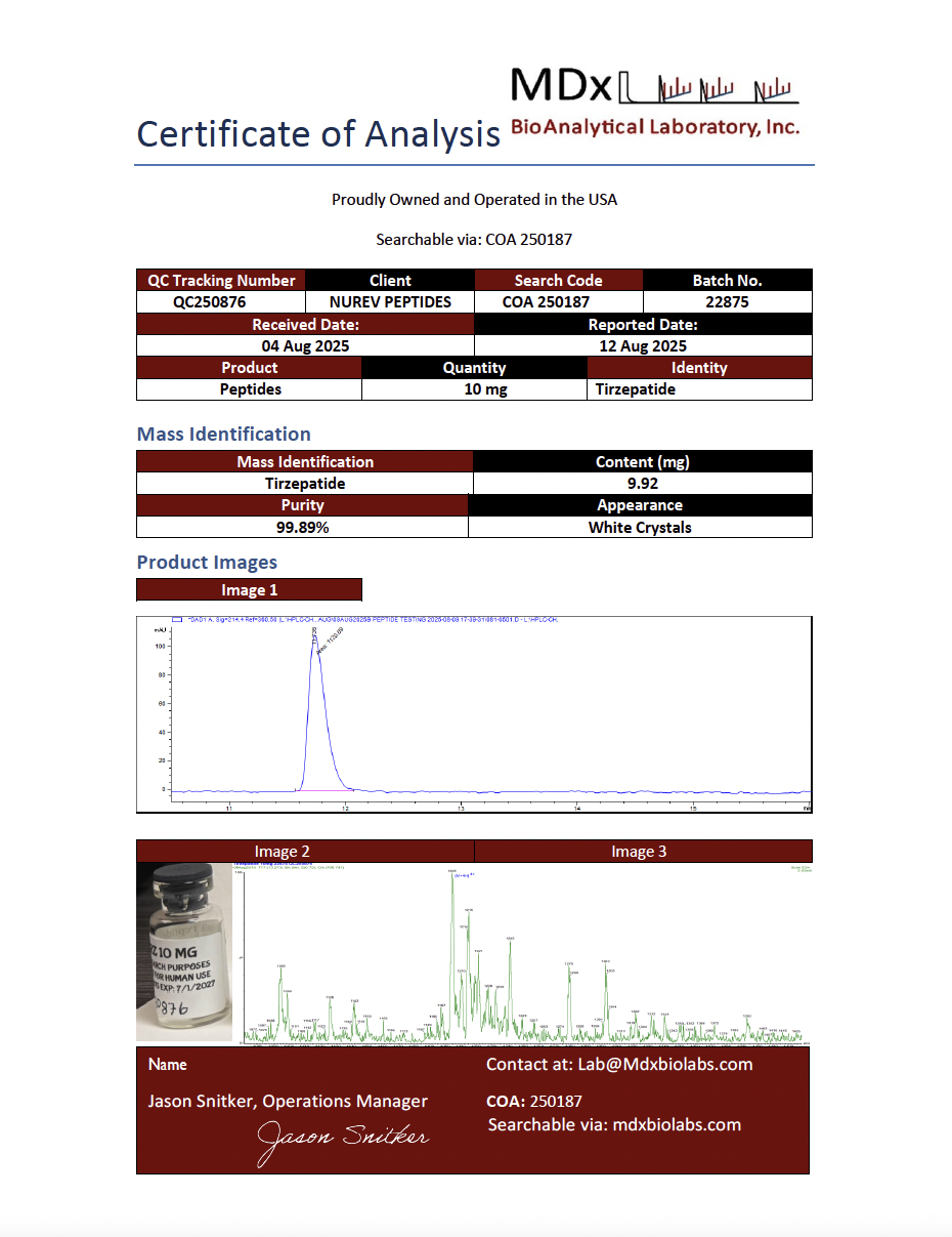 TIRZEPATIDE 10mg - Image 2
